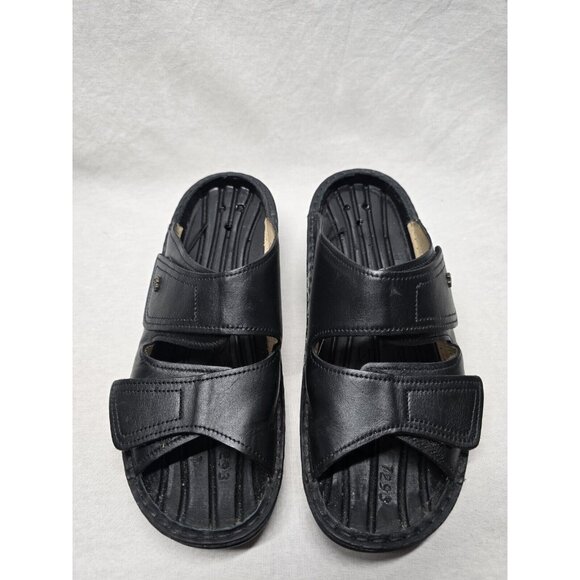 Women's Finn Comfort, Sandals, Shoes Size US 6.5-7 Euro 37 Black-NO INSOLES - Picture 2 of 9